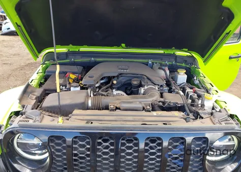 2021 Jeep Gladiator Willys 4X4 из США, поврежденный, VIN 1C6HJTAG9ML619155